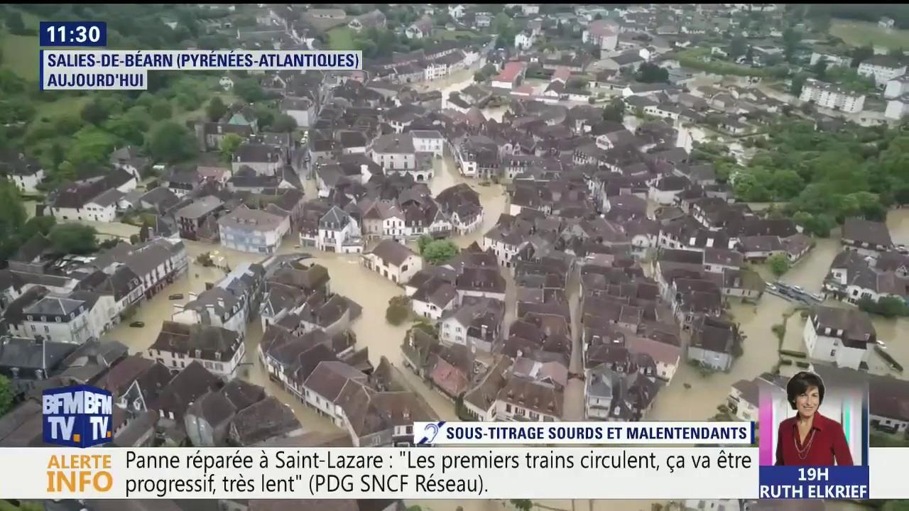 Intemperies En Bearn Il Y A Deux Ans Le 13 Juin 2018 Deluge Et Inondations Monstres A Salies De Bearn Et Mourenx