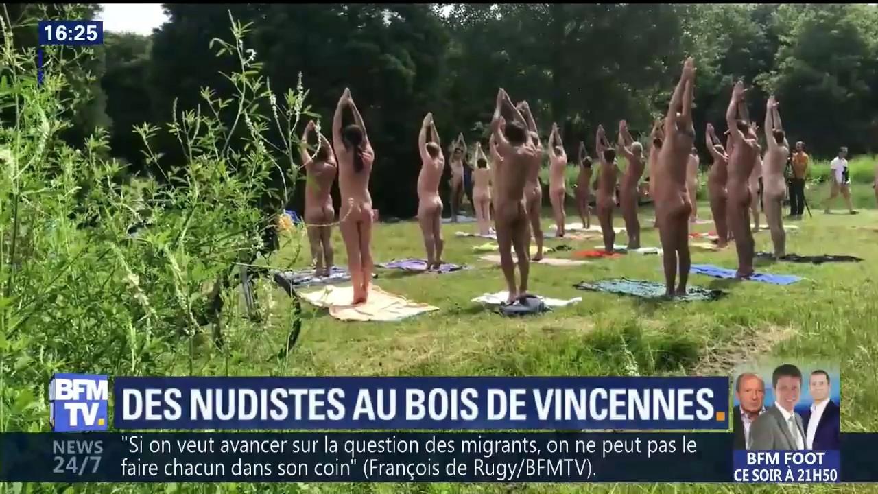 à Paris Les Naturistes Profitent Du Beau Temps Au Bois De Vincennes